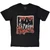 Ramones Unisex Carbon T-Shirt: Graffiti (Black)
