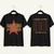 The Smashing Pumpkins Unisex Carbon T-Shirt: Rock Invasion (Black) (Back Print)