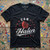 Van Halen Unisex Carbon T-Shirt: Red Indian (Black)
