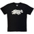 The Beastie Boys Unisex T-Shirt: Tag Logo Mono (Black)