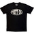Post Malone Unisex T-Shirt: Logo Mono (Black)