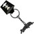 Jimi Hendrix Keychain: Signature Logo