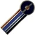 Ocean Colour Scene Fridge Magnet: Circle Logo & Stripes