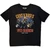 Guns N' Roses Unisex T-Shirt: Skeleton 1987 Tour (Black) (Back Print)