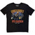Guns N' Roses Unisex T-Shirt: Skeleton 1987 Tour (Black) (Back Print)