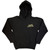 Black Sabbath Unisex Pullover Hoodie: Pocket Logo US Tour '78 (Back Print) (Black)