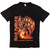Iron Maiden Unisex T-Shirt: Burning Ambition (Black)