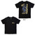 Foo Fighters Unisex T-Shirt: Snake (Black) (Back Print)