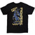 Foo Fighters Unisex T-Shirt: Snake (Black) (Back Print)