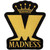 Madness Woven Patch: Crown & M