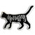 Morrissey Woven Patch: Cat Logo