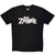 Rob Zombie Unisex T-Shirt: Logo Mono (Black)