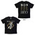 Bon Jovi Unisex T-Shirt: Tour '87 Road Sign (Black) (Back Print)