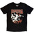 Pantera Unisex T-Shirt: Cowboys From Hell Snake (Black) (Back Print)