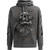 Spiral Unisex Pullover Hoodie: Acid Reaper (Charcoal Grey) (Back & Sleeve Print)