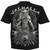Spiral Unisex T-Shirt: Valhalla (Black) (Back Print)