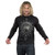 Spiral Unisex Long Sleeve T-Shirt: Valhalla (Black) (Back & Sleeve Print)