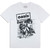 Oasis Unisex T-Shirt: Live '25 Rock N Roll Star (White) (Ex-Tour)