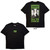Oasis Unisex T-Shirt: Dublin 16.08.25 (Black) (Back Print & Ex-Tour)