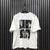 The Beatles Unisex Unplugged T-Shirt: Four Portrait Wash (White)