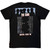The Cure Unisex Unplugged T-Shirt: Swing Tour '96 (Black) (Back Print)