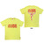 Nirvana Unisex Unplugged T-Shirt: In Utero Angel (Green) (Back Print)