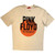 Pink Floyd Unisex Unplugged T-Shirt: Pompeii Circle Wash (Sand) (Back Print)