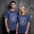 Ramones Unisex Unplugged T-Shirt: Presidential Seal Wash (Blue) (Back Print)
