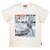Bruce Springsteen Unisex Unplugged T-Shirt: Born To Run (White) (Back Print)