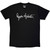 Jane's Addiction Unisex T-Shirt: Logo Mono (Black)