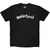 Motorhead Unisex T-Shirt: Logo Mono (Black)