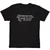 Thin Lizzy Unisex T-Shirt: Logo Mono (Black)