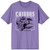Chiodos Unisex T-Shirt: AWTEW Faded Face (Purple)