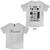 President Unisex T-Shirt: King Of Terrors (White) (Back Print)