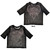 Bullet For My Valentine Ladies Mesh Crop Top: Deathcore (Black) (Back Print)