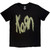 Korn Unisex T-Shirt: Freak On A Leash (Black) (Back Print)