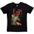 Korn Unisex T-Shirt: Follow The Leader Cliff (Black)