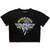 Van Halen Ladies Crop Top: World Tour '78 (Black)