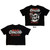 Bad Omens Ladies Crop Top: Bad Decision Skull (Black)