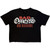 Bad Omens Ladies Crop Top: Bad Decision Skull (Black)