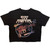 Foo Fighters Ladies Crop Top: Ray Gun (Black)