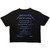 Metallica Ladies Crop Top: Ride The Lightning (Black)