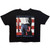 Bruce Springsteen Ladies Crop Top: Born in the USA (Black)