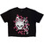 The Offspring Ladies Crop Top: Checkmate (Black)
