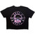 Guns N' Roses Ladies Crop Top: Pink Bullet (Black)