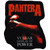 Pantera Woven Patch: Red Vulgar