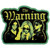The Warning Fridge Magnet: Yellow Girls