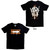 Muse Unisex T-Shirt: Grafitti Tracklist (Black)