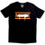 Muse Unisex T-Shirt: Grafitti Tracklist (Black)