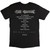 Ozzy Osbourne Unisex T-Shirt: No More Tears Tribute (Black) (Back Print)